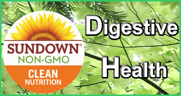 Sundown Naturals NON GMO Digestive Health