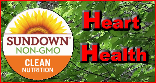 Sundown Naturals NON GMO Heart Health